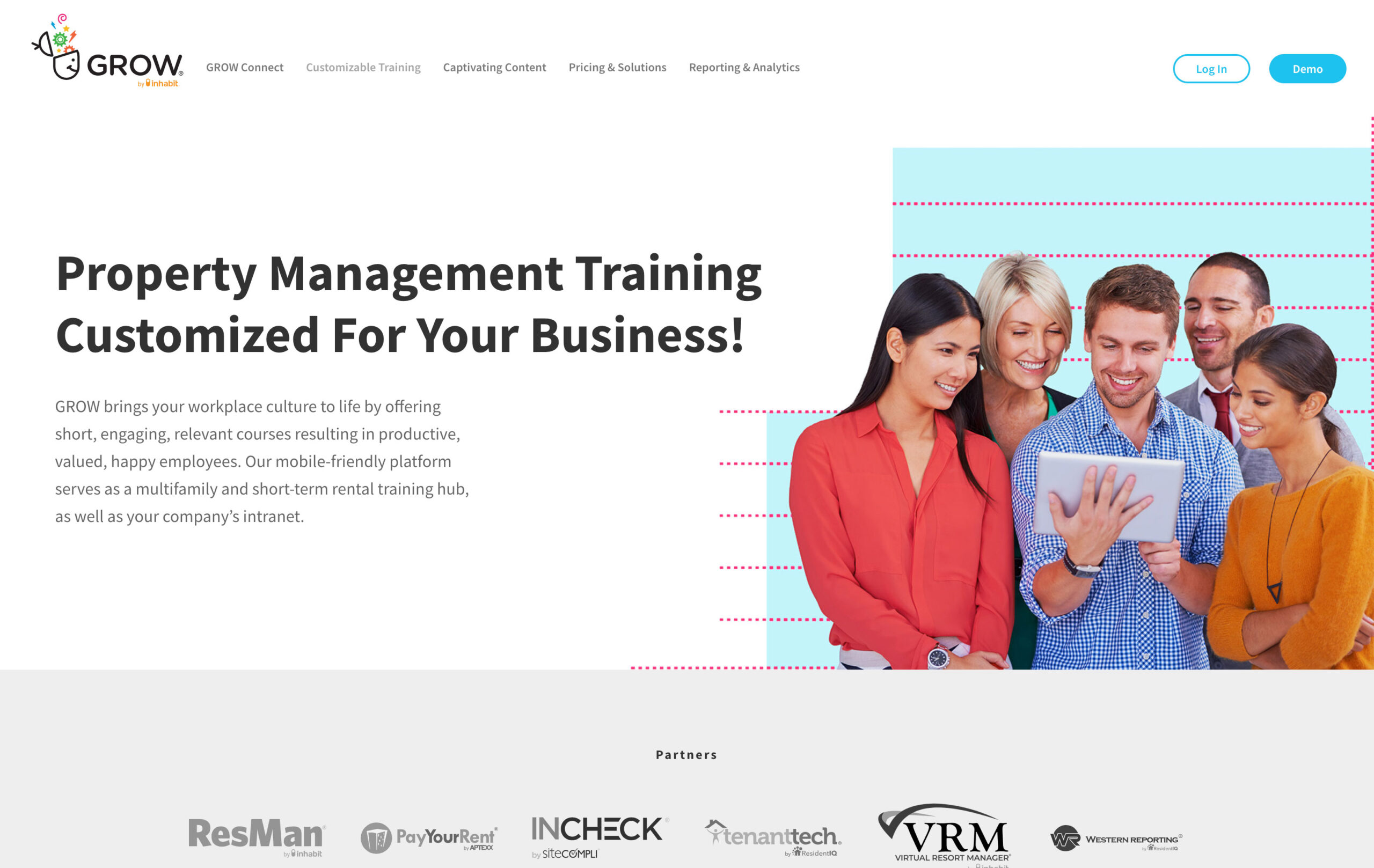Grow Learning Website