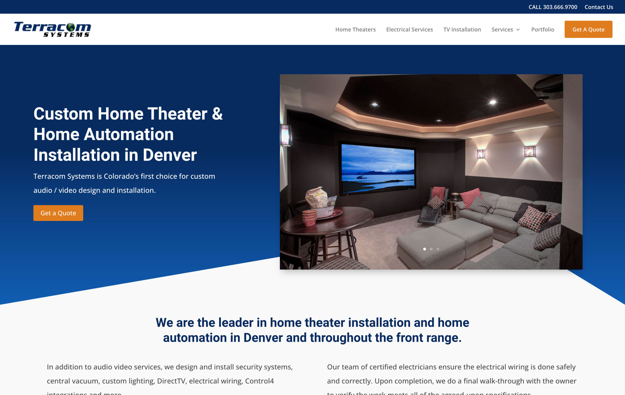 Terracom Website